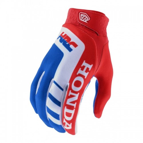 LUVAS TROY LEE DESIGNS 2021 AIR HONDA - VERMELHO / BRANCO / AZUL